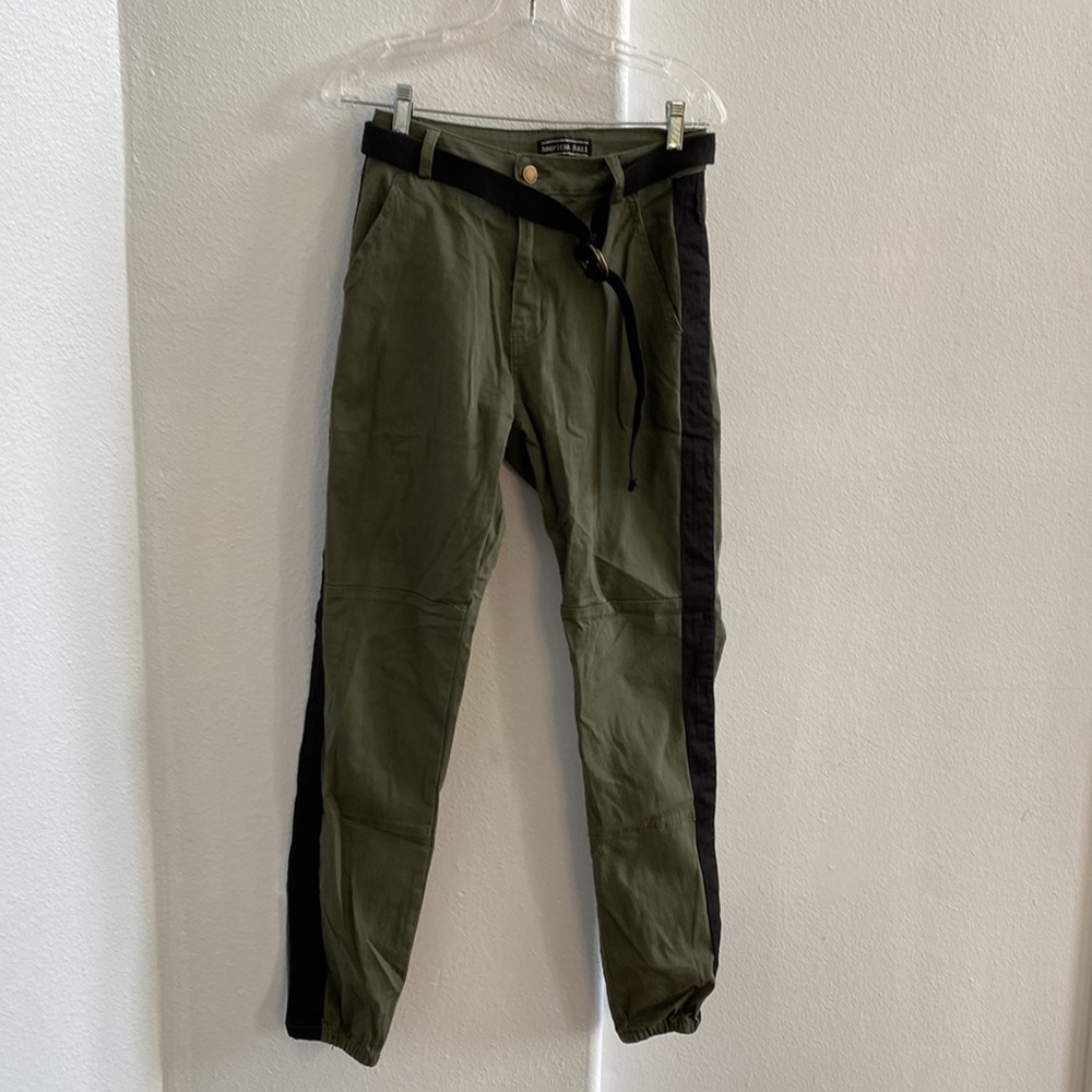 American‎ Bazi Olive Green Joggers Size M